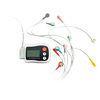 Pocket 3 Channel Holter ECG 12 Lead Portable ECG Monitors , Ambulatory ECG Monitoring