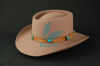 high quality wool felt brown cheap cowboy hats