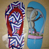 Fantastic slipper printing by heat transfer machine