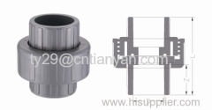 CPVC ASTM SCH80 standard water supply pipe fittings (UNION)