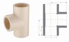 CPVC WATER SUPPLY PIPE FITTINGS DIN (TEE)