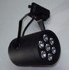 High Power Matt Black Epistar 35mil 7W LED Track Light Fixtures CE, RoHS, CCC Approval