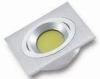 High power Durable 85 CRI IP 44 cob 4w 6w LED downlight Pure White , 90 - 245V for hotel