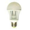 Super Bright E27 5 Watt Cree LED Light Bulbs CE RoHs With Silver Aluminum