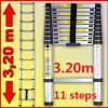 3.2m Aluminium Telescopic ladder