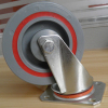 Industrial top plate sandwich swivel casters