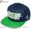 Blue 100 Acrylic Twill Fabric Hip Hop Baseball Caps Custom Strapback Hats
