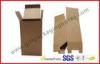 E / F Flute Custom Folded Corrugated Paper Box , White / Brown Cartons Packing Boxes in Shop