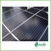 Photovoltaic 195W Monocrystalline Silicon Solar Panels Black For Home