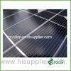 Photovoltaic 195W Monocrystalline Silicon Solar Panels Black For Home