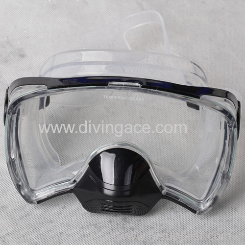 full face diving/making silicone masks wide sight /wholesale hunting and fishing