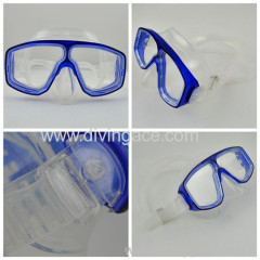 2014 hot sale silicone rubber swimming mask for kids