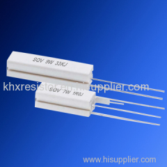 fusible wirewound ceramic resistor