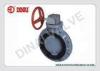 Gear operation thermoplastic butterfly valve, 1.0Mpa,1~24, UPVC,CPVC,PVDF,PP,PPH fabricated