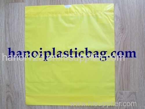 Draw tape handle plastic bag