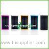 High Capacity USB 1000MAH Portable Solar Charger / Mini Power Bank
