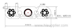 Elevator travalling cable 12 cores model TVVBG-TV 12*0.75+75-5