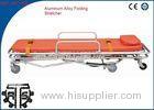 Wounded Rescue Folding Ambulance Stretcher , Patient Transport Stretcher