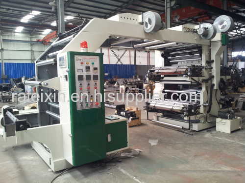 4 color high speed flexo printing machine