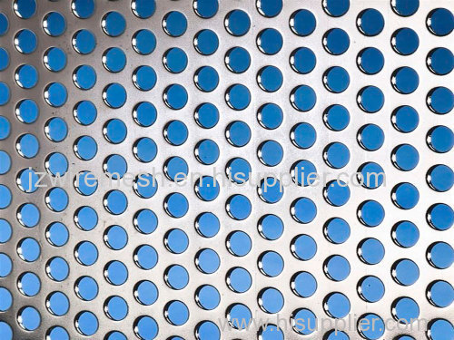 Round Hole Perforated Metal