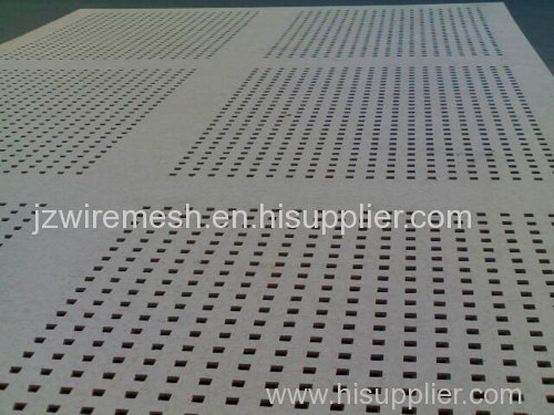 Square Hole Perforated Metal