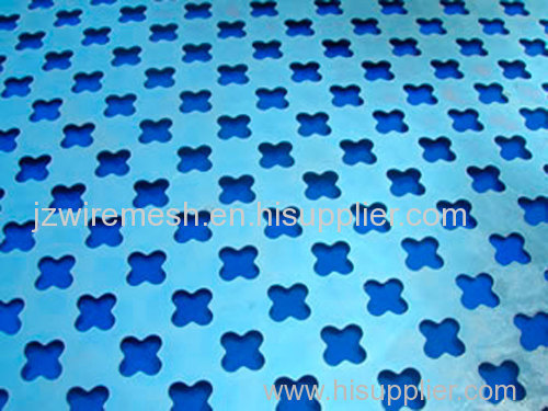 Cross Hole Perforated Metal