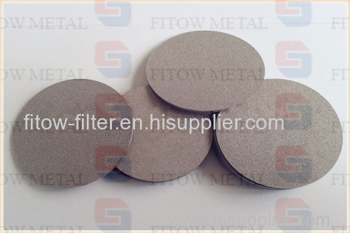 new 60 micron Sintering Titanium Powder Filter for PET filtration for factory made in china 