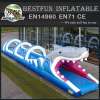 Inflatable shark water slide slip