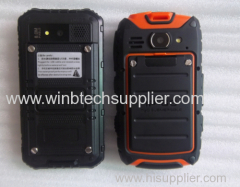 4INCH NFC PTT rug-ged smart phone waterproof smart phone waterproof factory
