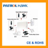 Patrol Hawk GSM security alarm system with andriod&IOS app&voice prompt