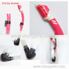 Silicone rubber mouthpiece diving snorkels