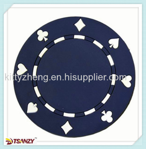 promotion pvc coaster /cup mat /pvc cup pad 