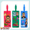 promotion soft pvc cartoon baggage tag/lable