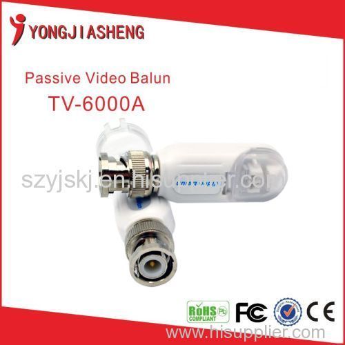 High quality single channel video balun