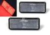 Shockproof Clear Lens 3528 SMD 24 LED Brake Lights , LED Truck Brake Lights