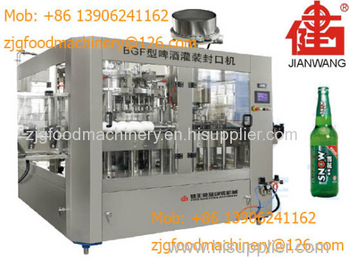 beer filling capping machine/beer bottling machine