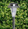 Height 660mm Plastic powdered aluminum 1W power solar lawn lamps