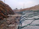 Heavy Galvanized PVC Gabion Woven By The Hexagonal Mesh Wire Mesh Gabion Basket