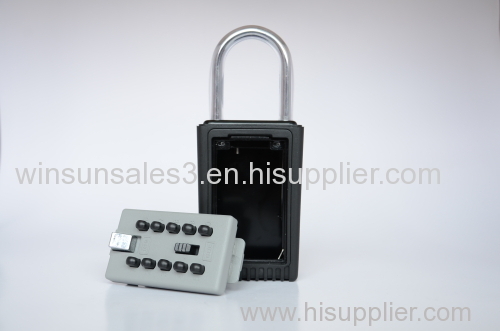 push button key lock box