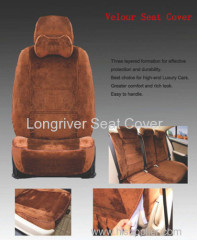 Velour Seat Cover Set