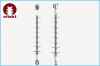 Composite dead end suspension insulator