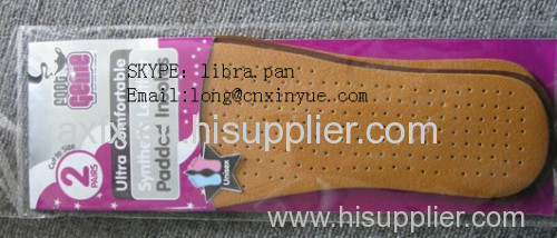 Synthetic Leather latex Insole