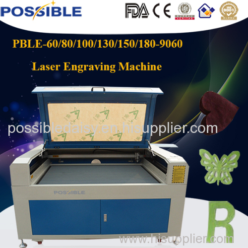 9060 Jinan Possible Brand laser engraving machine glass/wood/marble