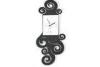 72 * 29 * 3cm Wrought Iron Wall Clocks with Acrylic Cover CK001