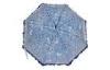 46 Inch Arc PVC Clear Dome Umbrella / Blue Windproof For Corporate