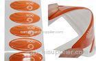 eco friendly non yellowing PU Epoxy resin Dome Stickers with 3M adhesive