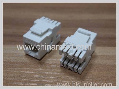 CAT6 UTP 180 ° Keystone Jack High Quality