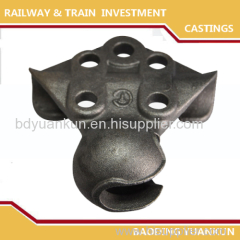 Rail & train casting parts customized casting & machining railway parts