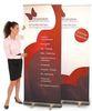 S water proof double side printing Iron frame Pop UP Display Banners for trade show with logo