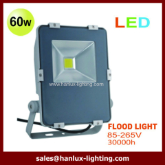 85~265VAC COB waterproof high power 30000H life 60W LED flood light